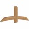 Ekena Millwork Bellingham Timber Gable Bracket, Western Red Cedar, 72"W x 27"H x 5 1/2"D x 5 1/2"F, 9/12 Pitch GBW072X27X0606BEL00SWR - alternate 4